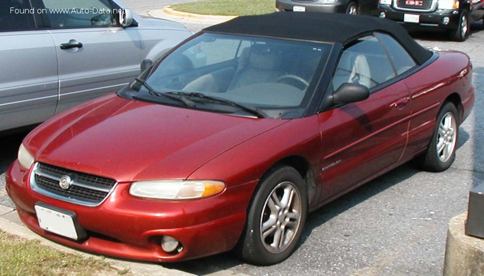 1996 Chrysler Stratus Cabrio (JX) 2.5 V6 (163 Hp