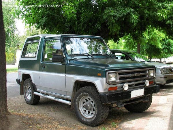 1988 Daihatsu Rocky Hard Top (F7,F8) - εικόνα 1