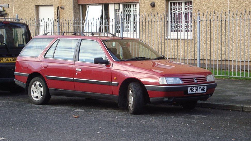 1992 Peugeot 405 I Break (15E, facelift 1992) - Fotografia 1