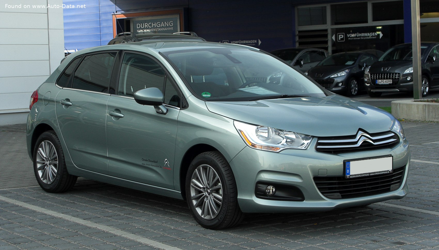 2013 Citroen C4 Ii Hatchback (Phase I, 2010) 1.6 Hdi (114 Hp) | Technical Specs, Data, Fuel Consumption, Dimensions