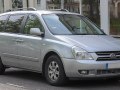 2006 Kia Sedona II SWB - Технические характеристики, Расход топлива, Габариты