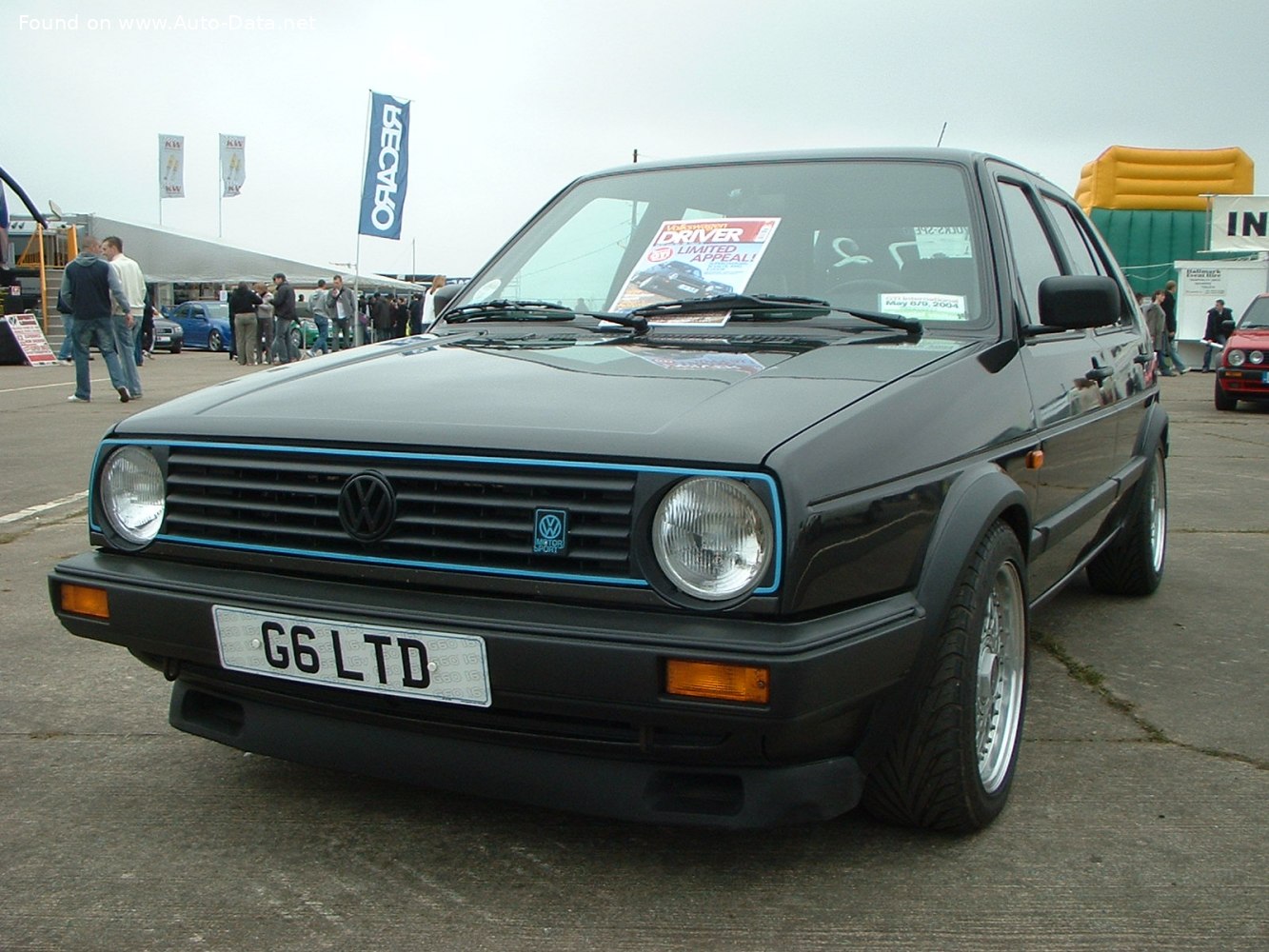 1989 Volkswagen Golf II (5-door, facelift 1987) 1.6 TD (60 CH ...