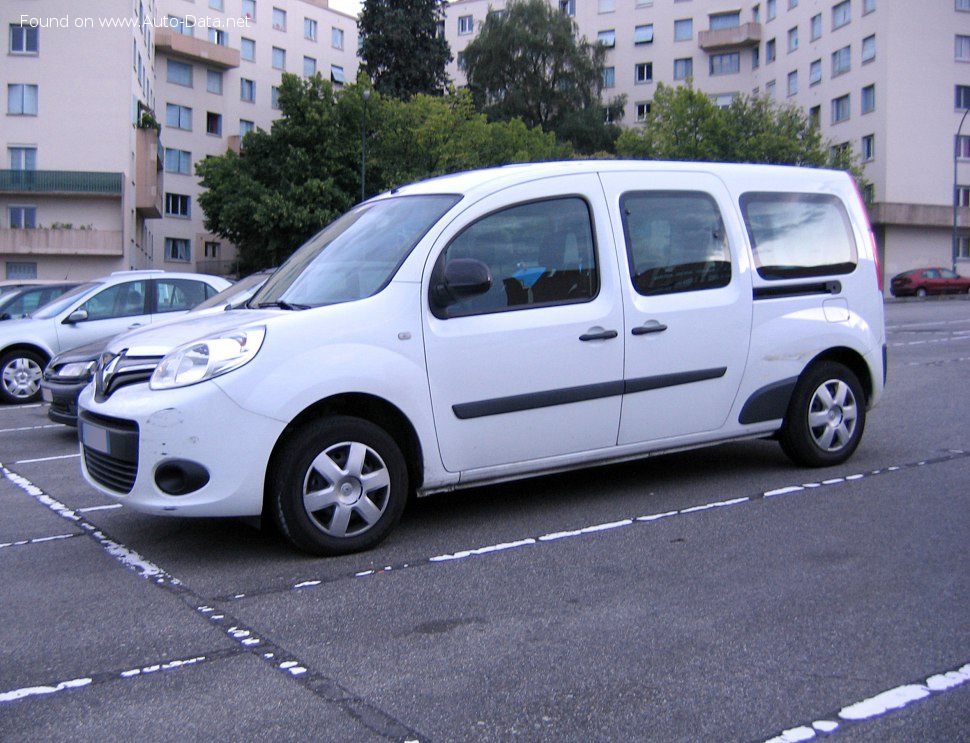 Renault Kangoo Technical Specs Fuel Consumption Dimensions