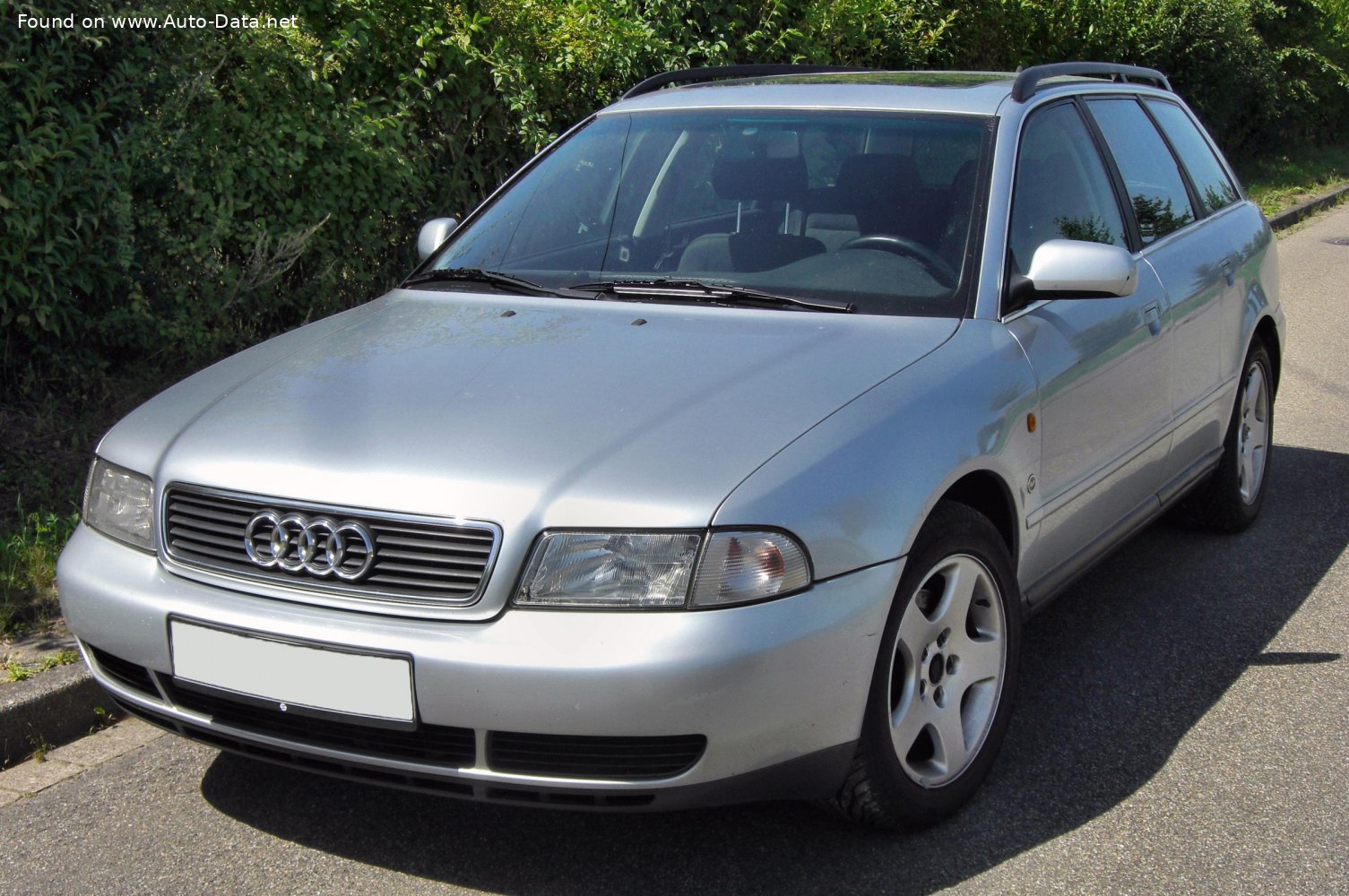 1996 Audi A4 Avant (B5, Typ 8D) 2.8 V6 (174 Hp)  Technical specs, data,  fuel consumption, Dimensions