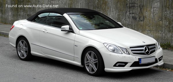 2010 Mercedes-Benz E-класа Cabrio (A207) - Снимка 1