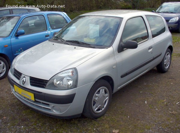 2001 Renault Clio II (Phase II, 2001) 3-door - εικόνα 1