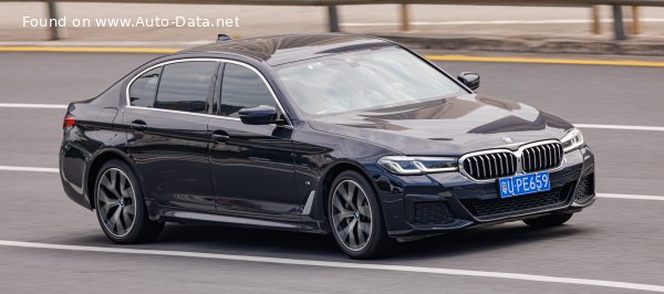 2021 BMW Серия 5 Седан Дълга база (G38 LCI, facelift 2020) - Снимка 1