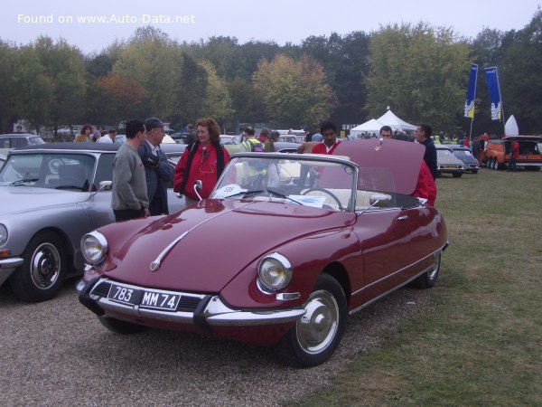 1961 Citroen DS I Cabriolet Chapron - Fotoğraf 1