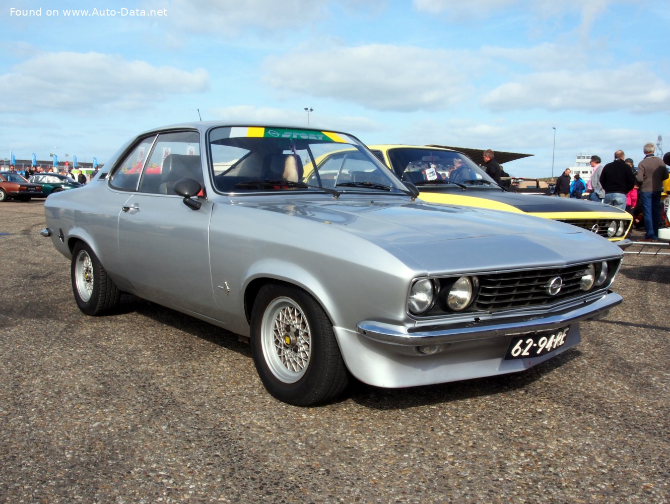 1970 Opel Manta A 1.9 S (88 Hp)  Technical specs, data, fuel