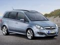2008 Opel Zafira B (facelift 2008) - Specificatii tehnice, Consumul de combustibil, Dimensiuni