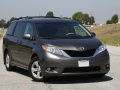 2011 Toyota Sienna III - Технически характеристики, Разход на гориво, Размери