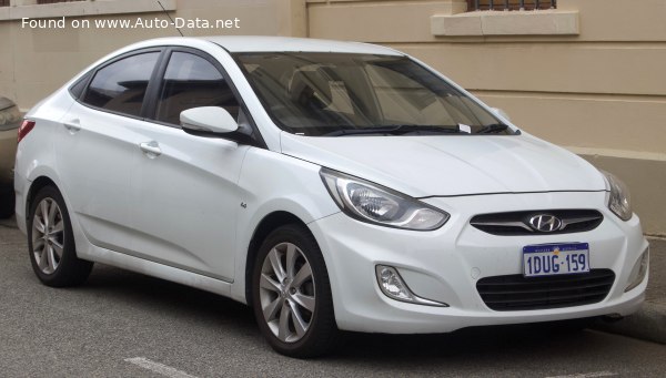 2011 Hyundai Accent IV - Fotografia 1