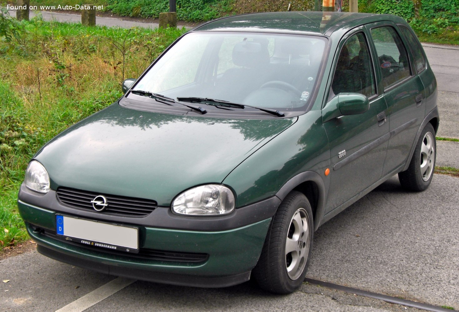1997 Opel Corsa (facelift 1.0i 12V (54 Hp) | Technical specs, fuel consumption, Dimensions