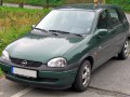 1997 Opel Corsa B (facelift 1997) - Dane techniczne, Zużycie paliwa, Wymiary