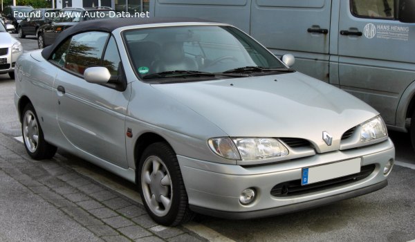 1997 Renault Megane I Cabriolet (EA) - Снимка 1