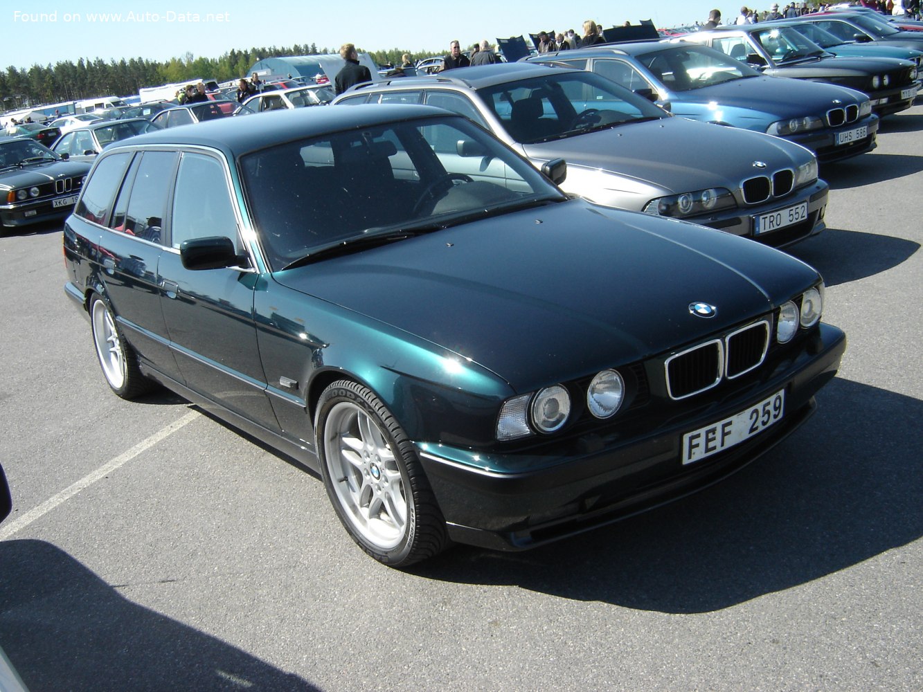 1994 BMW M5 Touring (E34) 3.8 (340 Hp) Manual 6-speed