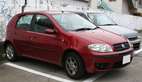 2003 Fiat Punto II (188, facelift 2003) 5dr - Fotografie 1