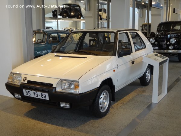 1990 Skoda Favorit (781) - Fotoğraf 1