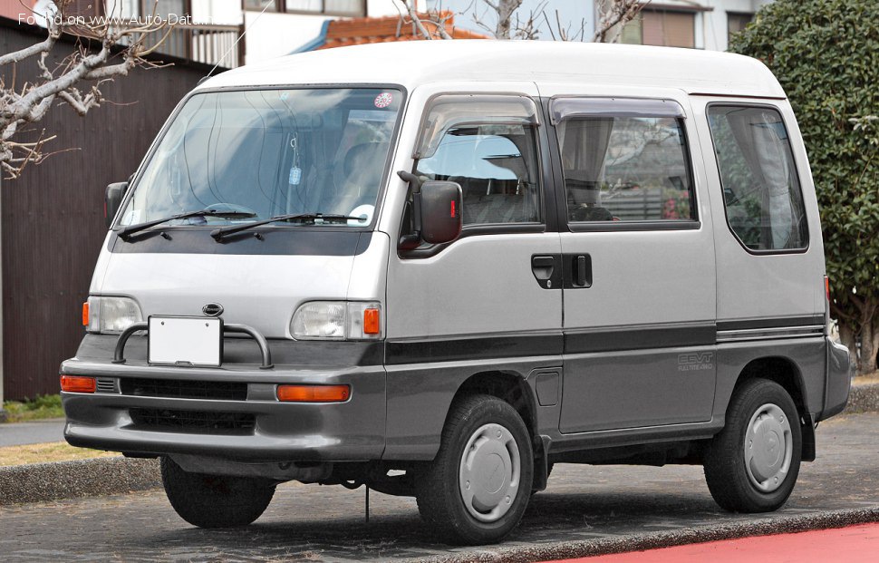 1993 Subaru Libero Bus (E10,E12) - Fotografie 1