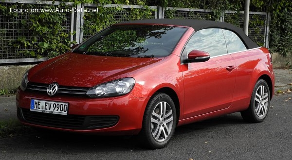 2012 Volkswagen Golf VI Cabriolet - εικόνα 1