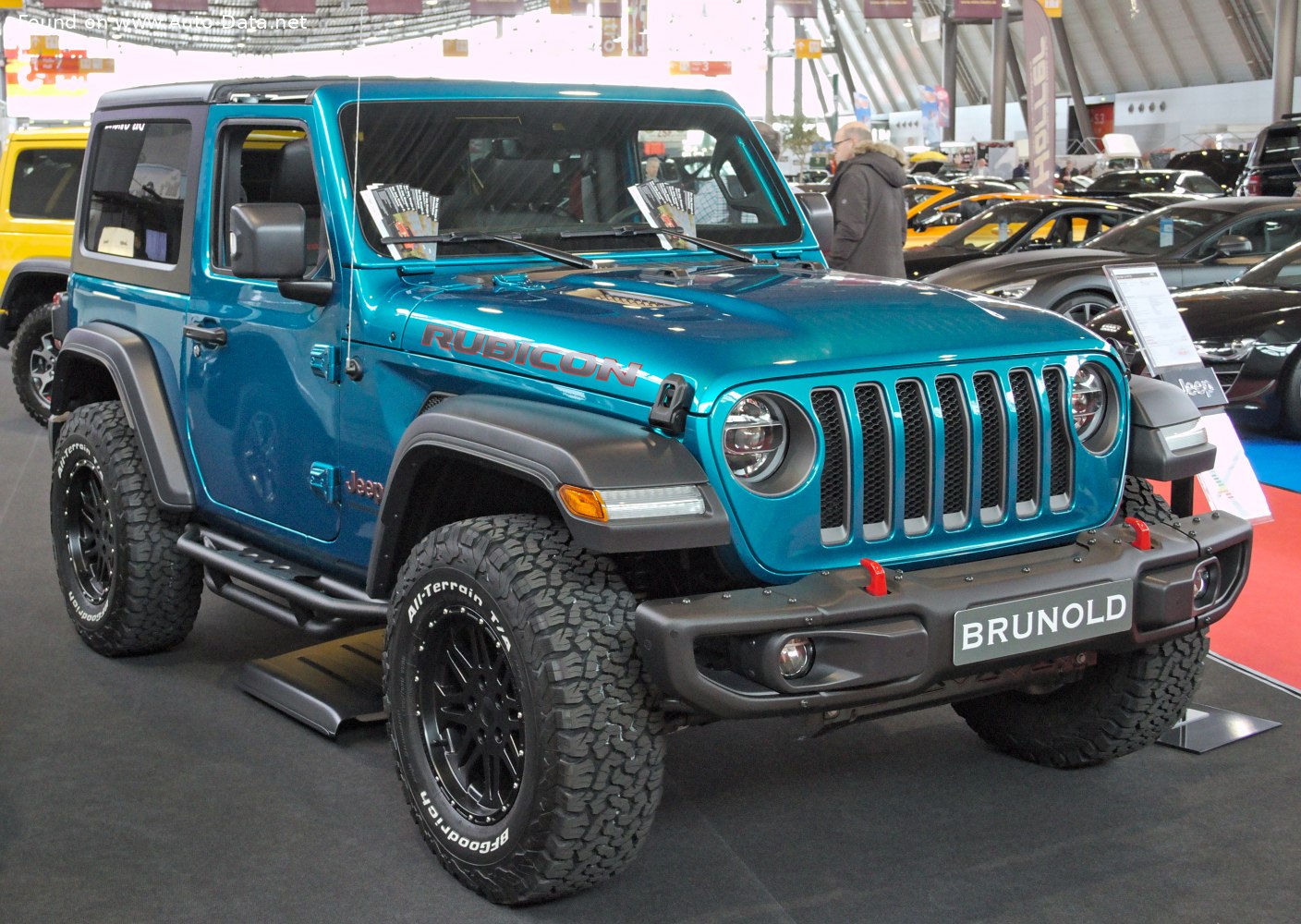 2017 Jeep Wrangler IV (JL)  V6 Rubicon (285 Hp) 4x4 | Technical specs,  data, fuel consumption, Dimensions