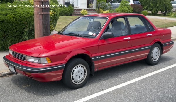 1987 Mitsubishi Galant VI - Fotografia 1