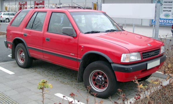 1991 Opel Frontera A - Fotografie 1