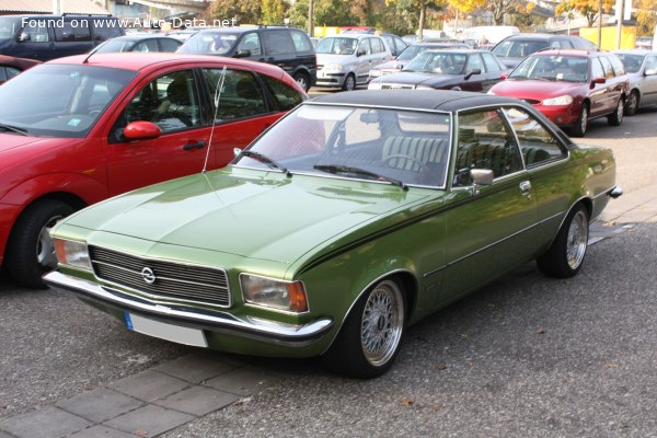1972 Opel Rekord D Coupe - Fotoğraf 1