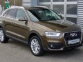 2012 Audi Q3 (8U) - Teknik özellikler, Yakıt tüketimi, Boyutlar