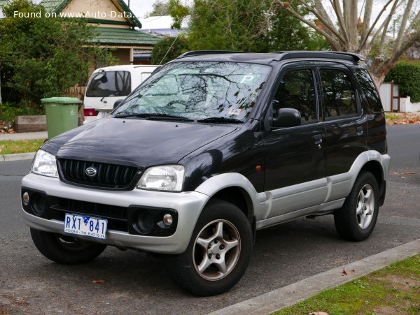 1997 Daihatsu Terios (J1) - Fotografia 1