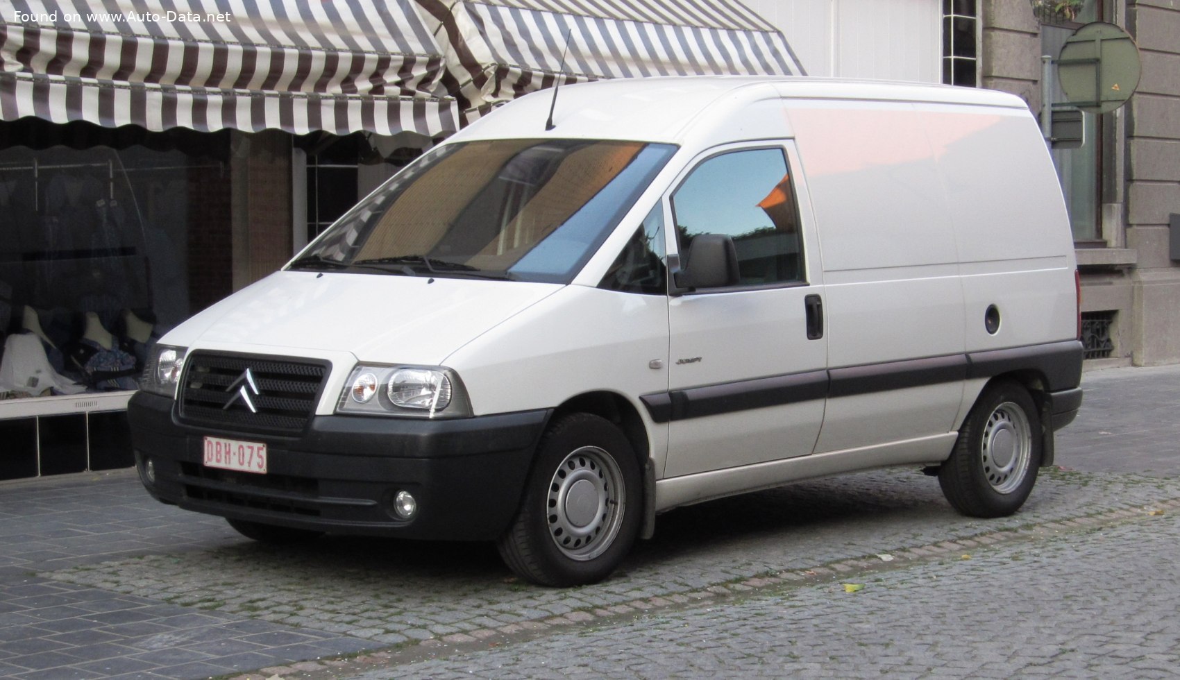 2004 Citroen Jumpy I (facelift 2004) 2.0 HDi (94 Hp)  Technical specs,  data, fuel consumption, Dimensions