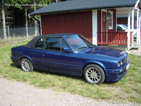 1987 BMW 3 Serisi Cabrio (E30, facelift 1987) - Fotoğraf 1