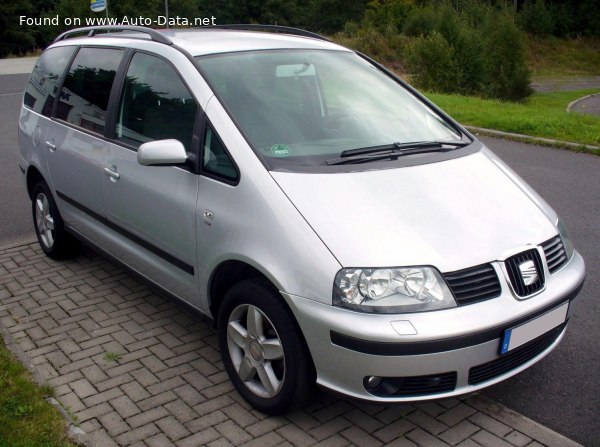 2001 Seat Alhambra I (7M, facelift 2000) - Photo 1