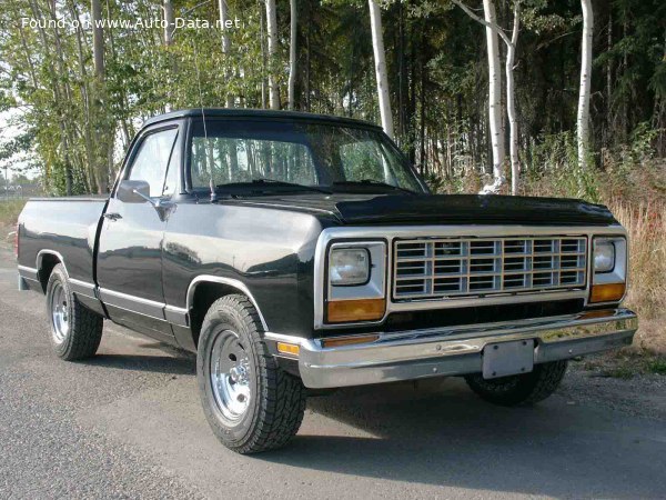 1981 Dodge Ram 150 Conventional Cab Short Bed (D/W) - Фото 1
