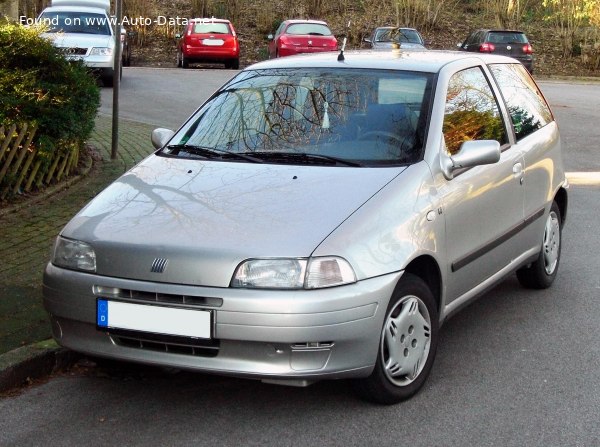 1997 Fiat Punto I (176, facelift 1997) - Fotografie 1