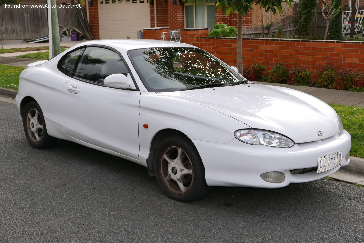 1996 Hyundai Coupe I (RD) 2.0 i 16V (139 PS) Technische