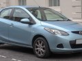 2007 Mazda 2 II (DE) - Specificatii tehnice, Consumul de combustibil, Dimensiuni