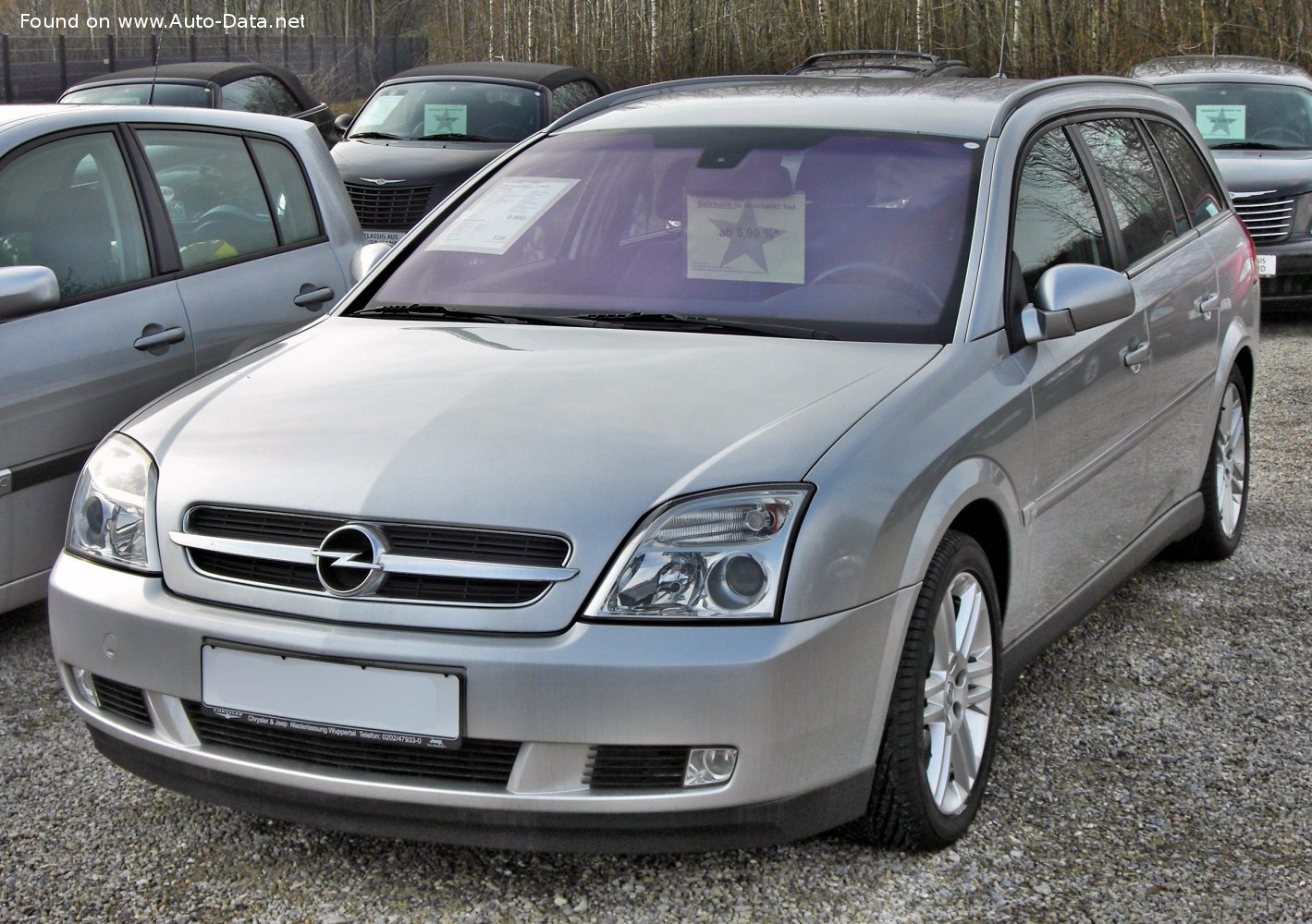 2002 Opel Vectra C Caravan 1.8i 16V (122 Hp) Automatic