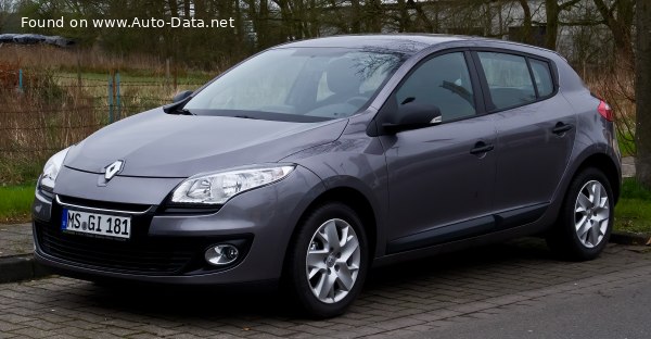 2012 Renault Megane III (Phase II, 2012) - εικόνα 1