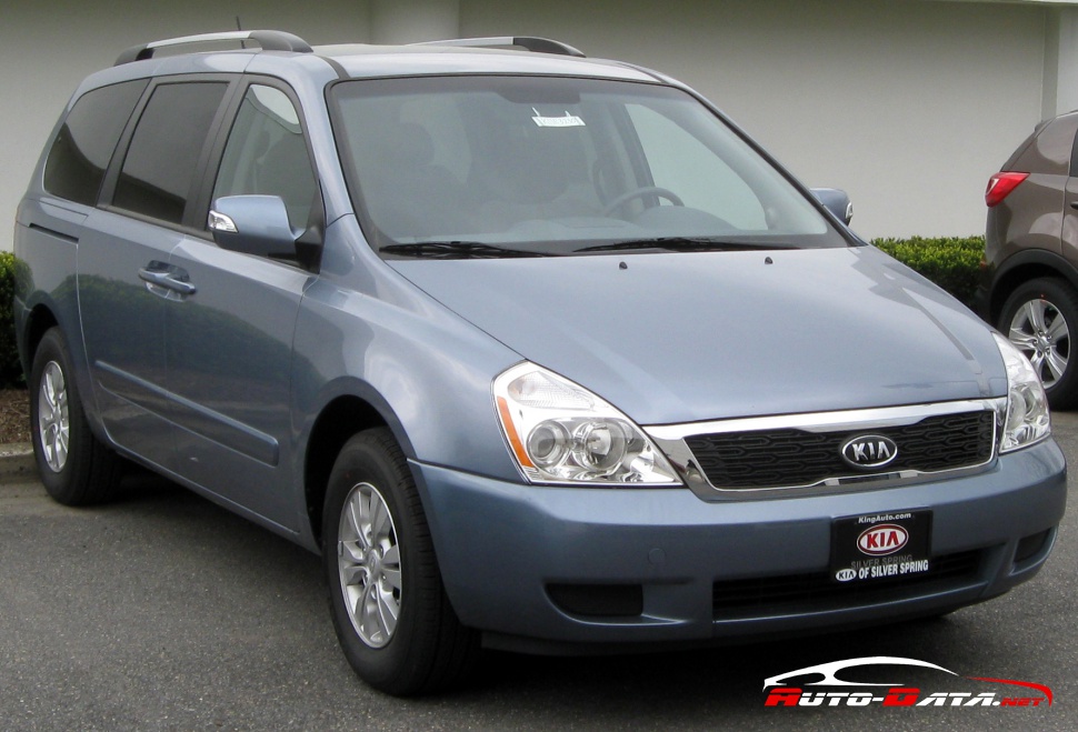 2010 Kia Carnival II (VQ, facelift 2010) 3.8i V6 (254 CV