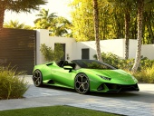 Lamborghini continues its revolution with  Huracan Evo Spyder convertable