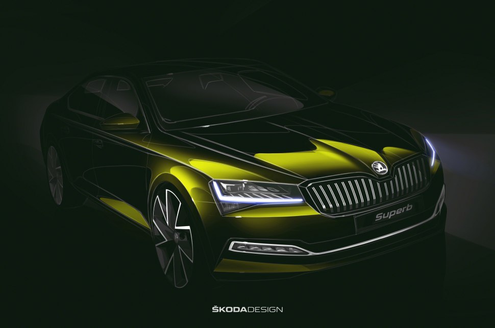 2019 Skoda Superb new