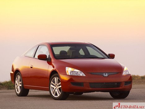 Honda Accord VII Coupe - Dane techniczne, Zużycie paliwa, Wymiary