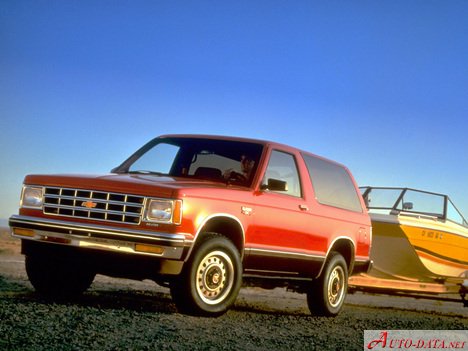 Frown Independently Gather 1989 Chevrolet Blazer I 4.3 V6 (161 Hp) | Technical specs, data, fuel  consumption, Dimensions