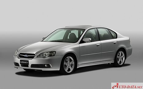 Subaru Legacy IV - Tekniske data, Forbruk, Dimensjoner
