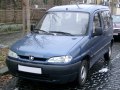 1996 Peugeot Partner I (Phase I) - Technical Specs, Fuel consumption, Dimensions