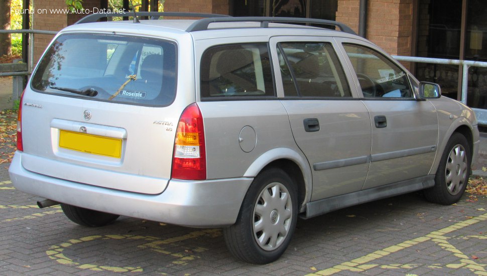 1998 Vauxhall Astra Mk IV Estate - Фото 1