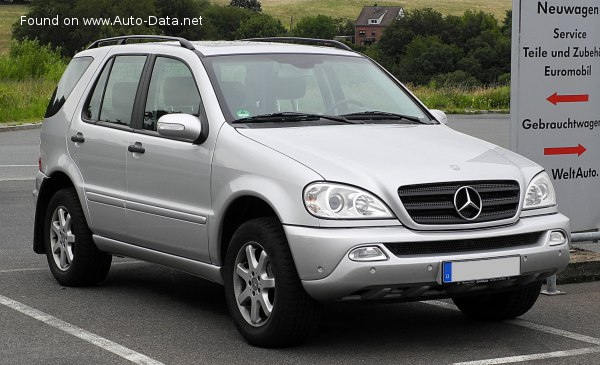 2002 Mercedes-Benz Klasa M (W163, facelift 2001) - Fotografia 1