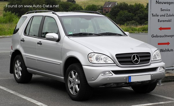 2002 Mercedes-Benz M-class (W163, facelift 2001) - εικόνα 1