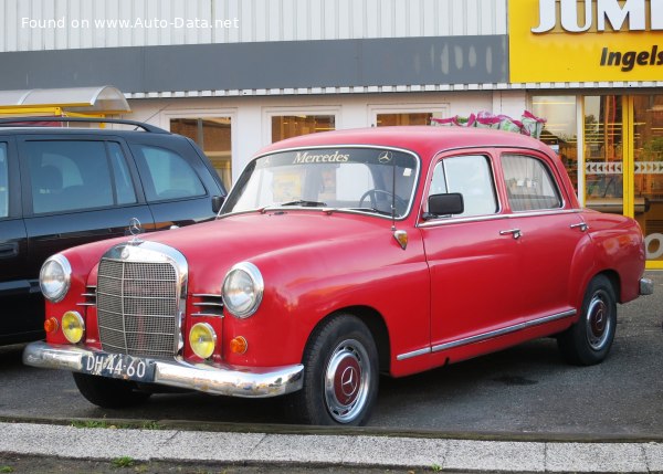 1959 Mercedes-Benz W121 Sedan (facelift 1959) - Fotoğraf 1